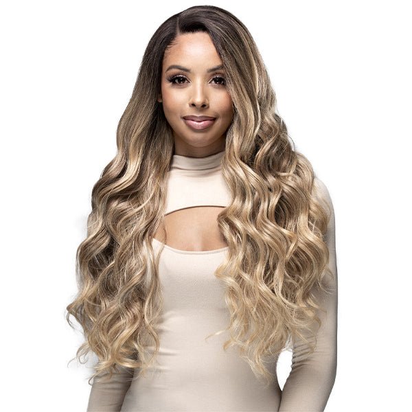 Bobbi Boss Human Hair Blend 13X4 Swiss Lace Front Wig - MBLF403 HANNIE - EgoWigs.com