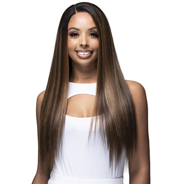 Bobbi Boss Human Hair Blend 13X4 Swiss Lace Front Wig - MBLF404 LOU - EgoWigs.com