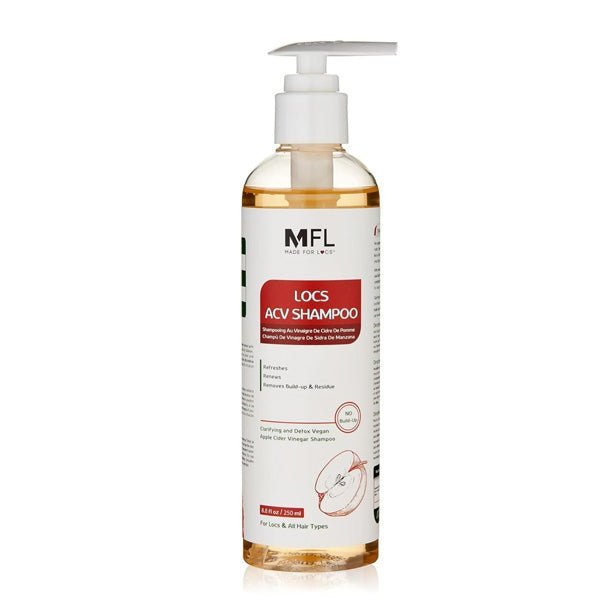 MFL - Locs Vegan Apple Cider Vinegar Shampoo -8oz - (C) - EgoWigs.com