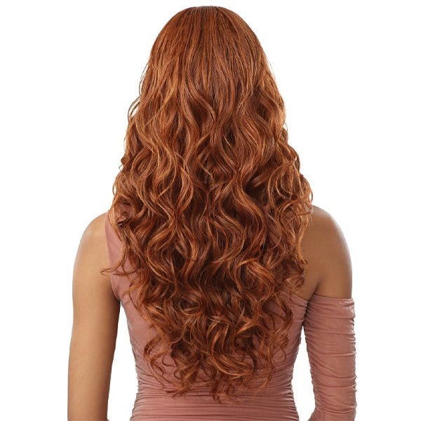 Outre Human Hair Blend 5x5 Lace Closure Wig - HHB GLAM CURLS 24" - EgoWigs.com