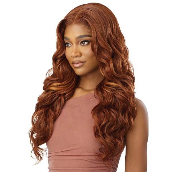 Outre Human Hair Blend 5x5 Lace Closure Wig - HHB GLAM CURLS 24" - EgoWigs.com