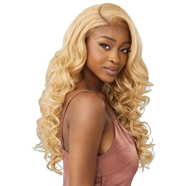 Outre Human Hair Blend 5x5 Lace Closure Wig - HHB GLAM CURLS 24" - EgoWigs.com