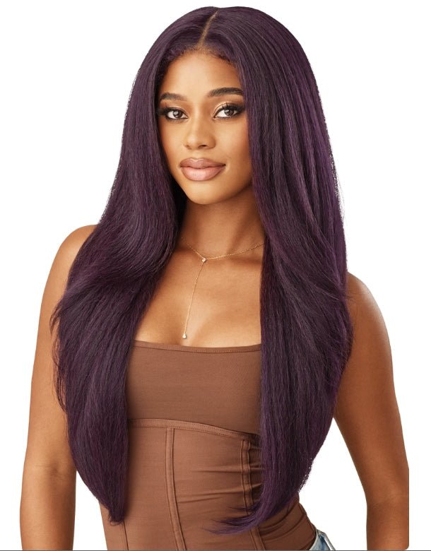 Outre Melted Hairline Kinkysoft Edges Synthetic HD Lace Frontal Wig - KINKYSOFT 1 - EgoWigs.com