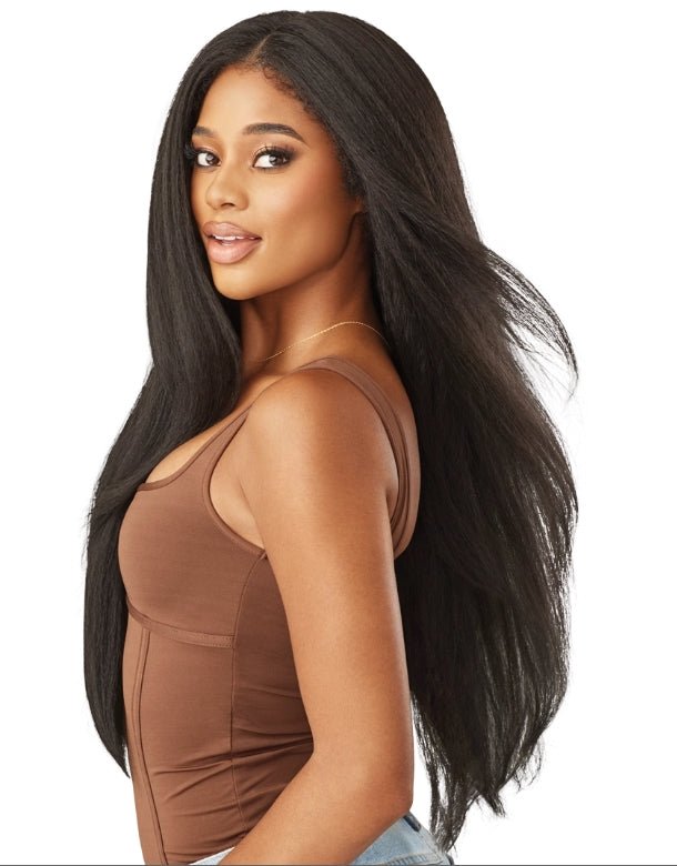 Outre Melted Hairline Kinkysoft Edges Synthetic HD Lace Frontal Wig - KINKYSOFT 1 - EgoWigs.com