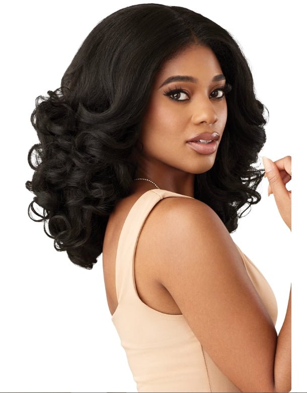 Outre Melted Hairline Kinkysoft Edges Synthetic HD Lace Frontal Wig - KINKYSOFT 2 - EgoWigs.com