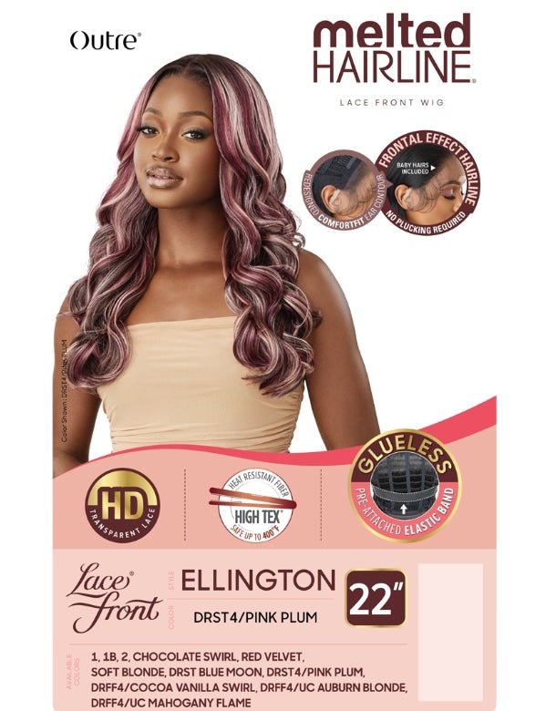 Outre Melted Hairline Synthetic Deluxe Wide HD Lace Front Wig - Ellington - EgoWigs.com