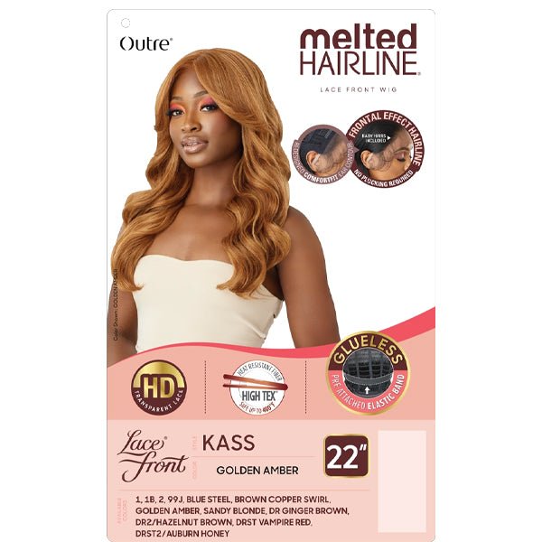 Outre Melted Hairline Synthetic Deluxe Wide HD Lace Front Wig - KASS - EgoWigs.com