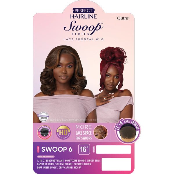 Outre Perfect Hairline Swoop Series Synthetic Lace Frontal Wig - SWOOP6 - EgoWigs.com