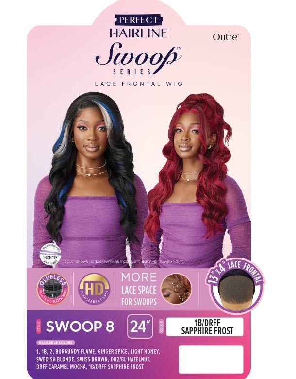 Outre Perfect Hairline Swoop Series Synthetic Lace Frontal Wig - SWOOP8 - EgoWigs.com