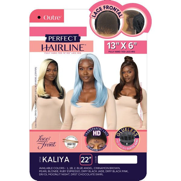 Outre Perfect Hairline Synthetic 13x4 Lace Frontal Wig - KALIYA - EgoWigs.com