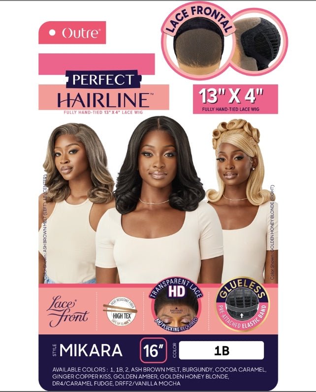 Outre Perfect Hairline Synthetic 13x4 Lace Frontal Wig - MIKARA - EgoWigs.com