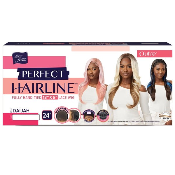 Outre Perfect Hairline Synthetic 13x6 Faux Scalp Lace Front Wig - DAIJAH - EgoWigs.com