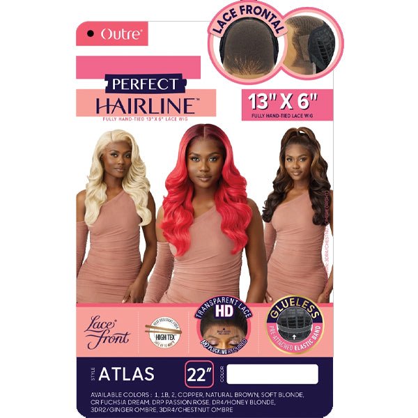 Outre Perfect Hairline Synthetic 13x6 Lace Frontal Wig - ATLAS - EgoWigs.com