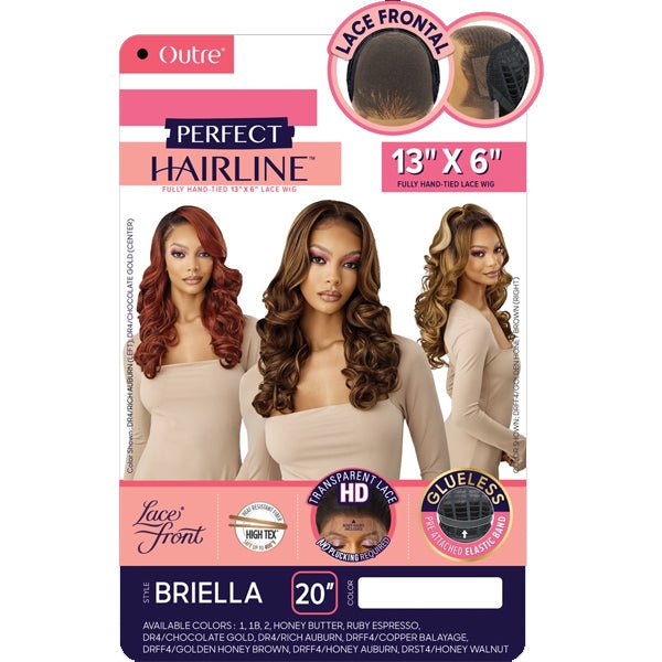 Outre Perfect Hairline Synthetic 13x6 Lace Frontal Wig - BRIELLA - EgoWigs.com