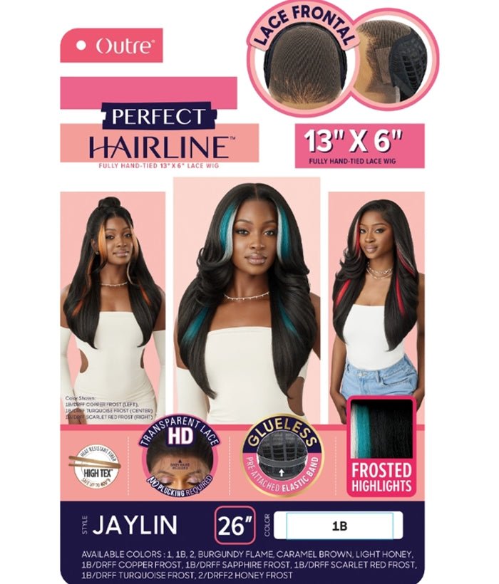 Outre Perfect Hairline Synthetic 13x6 Lace Frontal Wig - JAYLIN - EgoWigs.com