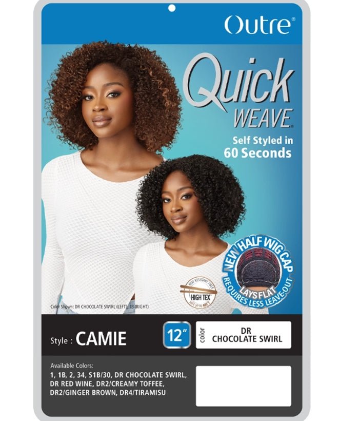 Outre Quick Weave Synthetic Half Wig - CAMIE - EgoWigs.com