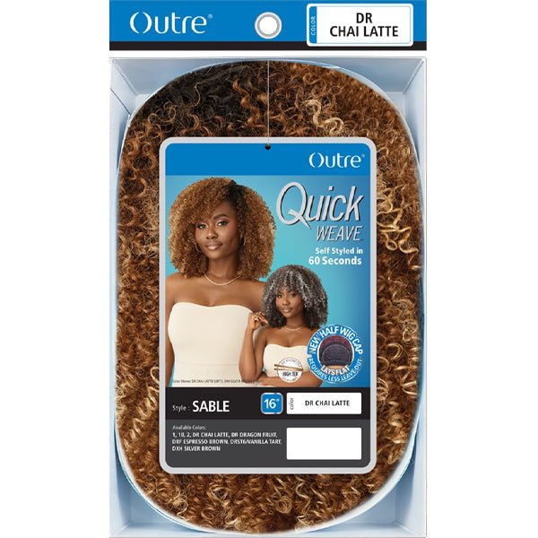 Outre Quick Weave Synthetic Half Wig - SABLE - EgoWigs.com