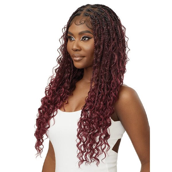 Outre Synthetic 100% Fully Hand-tied Whole Lace Wig - BOHO BOX BRAIDS 28" - EgoWigs.com