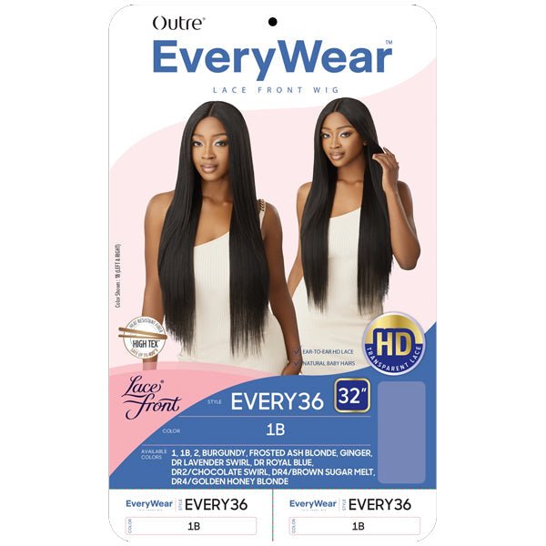 Outre Synthetic EveryWear HD Lace Front Wig - EVERY 36 - EgoWigs.com