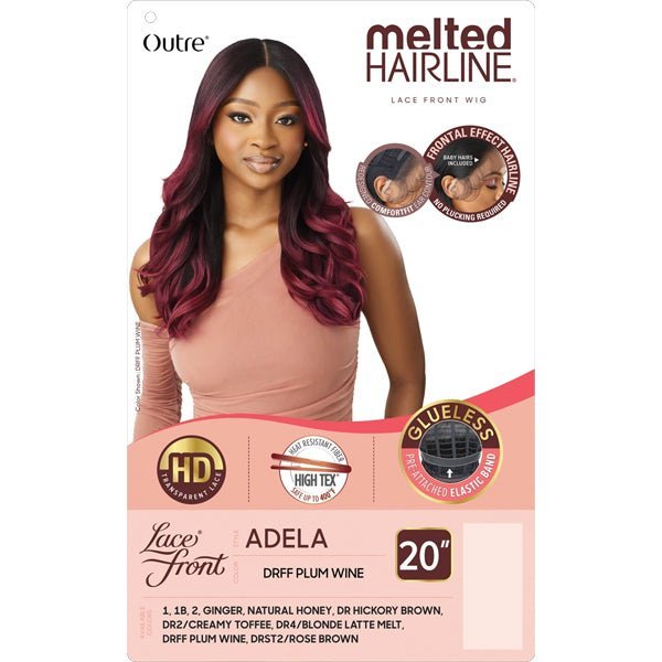 Outre Synthetic Melted Hairline HD Lace Front Wig - ADELA - EgoWigs.com