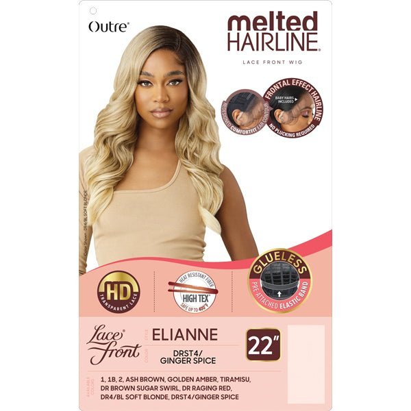 Outre Synthetic Melted Hairline HD Lace Front Wig - ELIANNE - EgoWigs.com