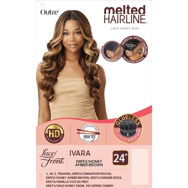 Outre Synthetic Melted Hairline HD Lace Front Wig - IVARA - EgoWigs.com