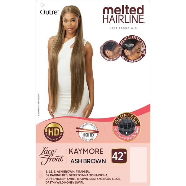 Outre Synthetic Melted Hairline HD Lace Front Wig - KAYMORE - EgoWigs.com