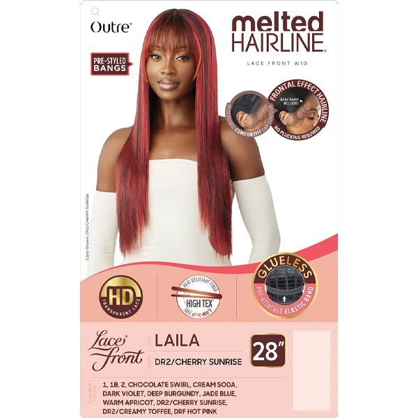 Outre Synthetic Melted Hairline HD Lace Front Wig - LAILA - EgoWigs.com