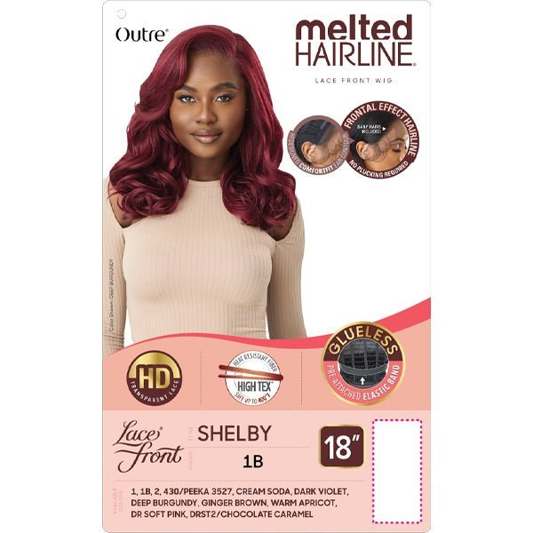 Outre Synthetic Melted Hairline HD Lace Front Wig - SHELBY - EgoWigs.com