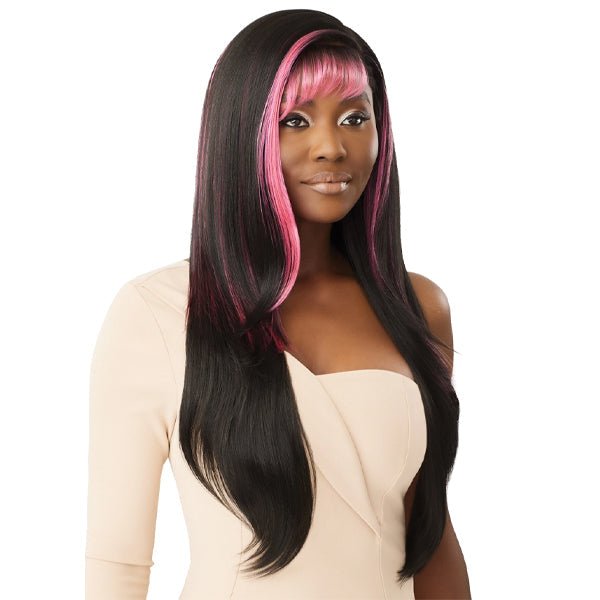 Outre Synthetic Sleeklay Part HD Lace Front Wig - DANIELLA - EgoWigs.com