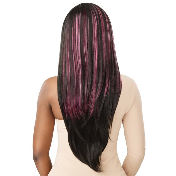 Outre Synthetic Sleeklay Part HD Lace Front Wig - DANIELLA - EgoWigs.com