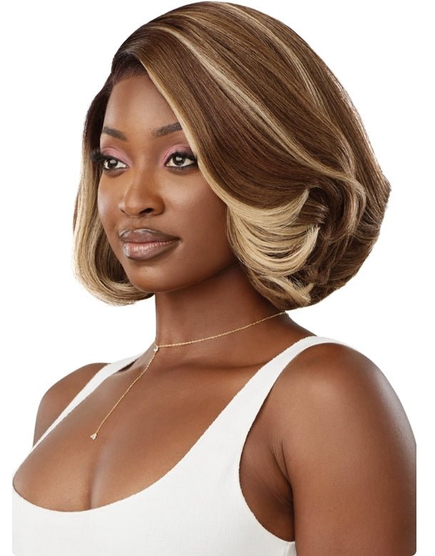 Outre Synthetic Sleeklay Part HD Lace Front Wig - DANIKA - EgoWigs.com