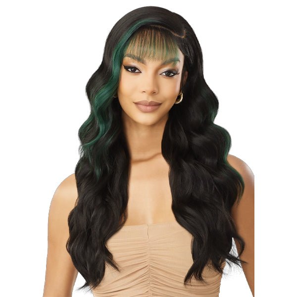 Outre Synthetic Sleeklay Part HD Lace Front Wig - NAILANI - EgoWigs.com