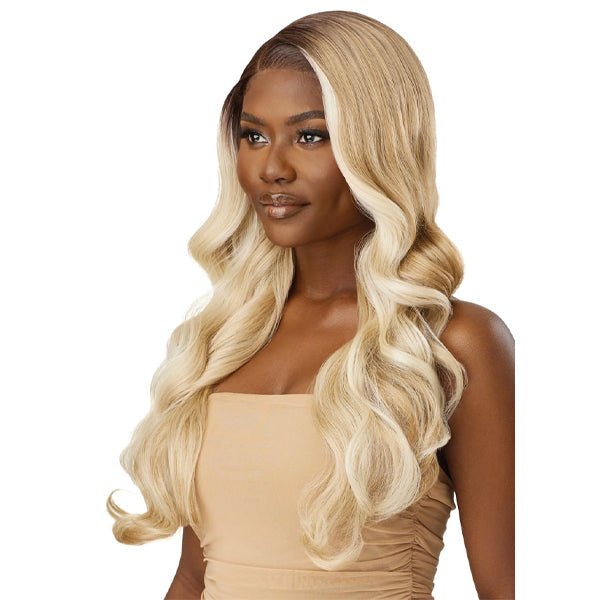 Outre Synthetic Sleeklay Part HD Lace Front Wig - SAHARI - EgoWigs.com