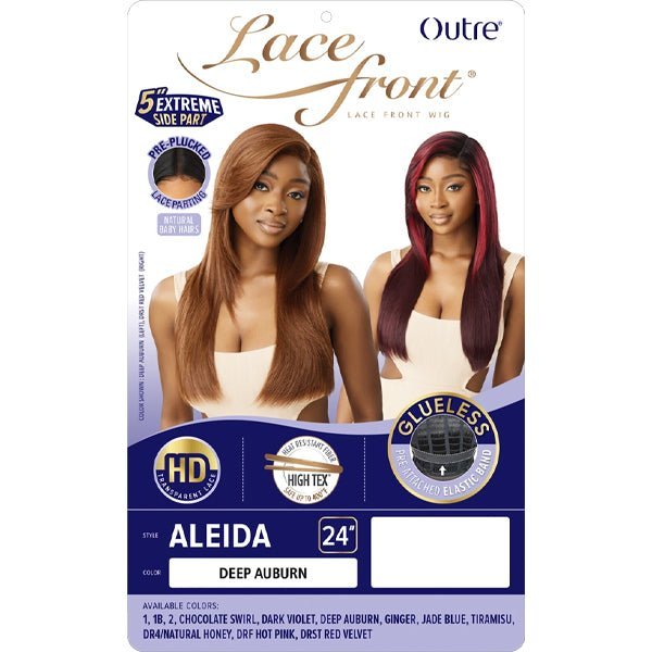 Outre Synthetic Swiss HD Lace Front Wig - ALEIDA - EgoWigs.com