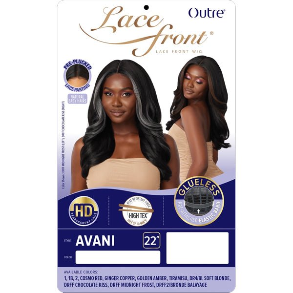 Outre Synthetic Swiss HD Lace Front Wig - AVANI - EgoWigs.com