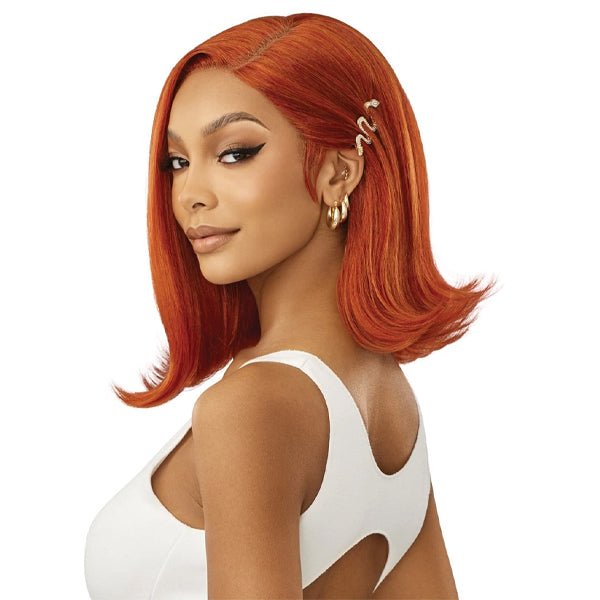 Outre Synthetic Swiss HD Lace Front Wig - CARMEL - EgoWigs.com