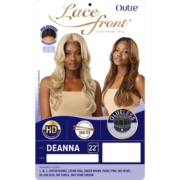 Outre Synthetic Swiss HD Lace Front Wig - DEANNA - EgoWigs.com