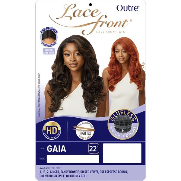 Outre Synthetic Swiss HD Lace Front Wig - GAIA - EgoWigs.com