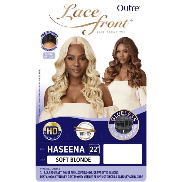 Outre Synthetic Swiss HD Lace Front Wig - HASEENA - EgoWigs.com