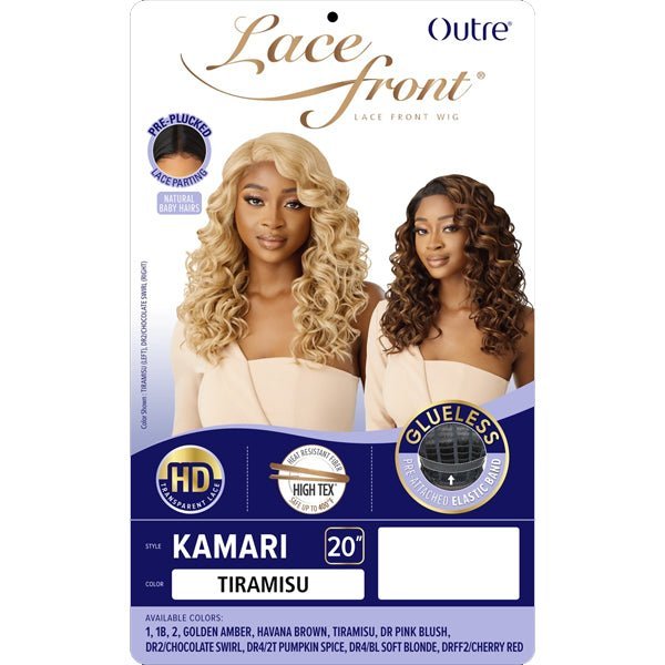 Outre Synthetic Swiss HD Lace Front Wig - KAMARI - EgoWigs.com