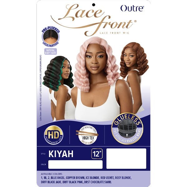 Outre Synthetic Swiss HD Lace Front Wig - KIYAH - EgoWigs.com