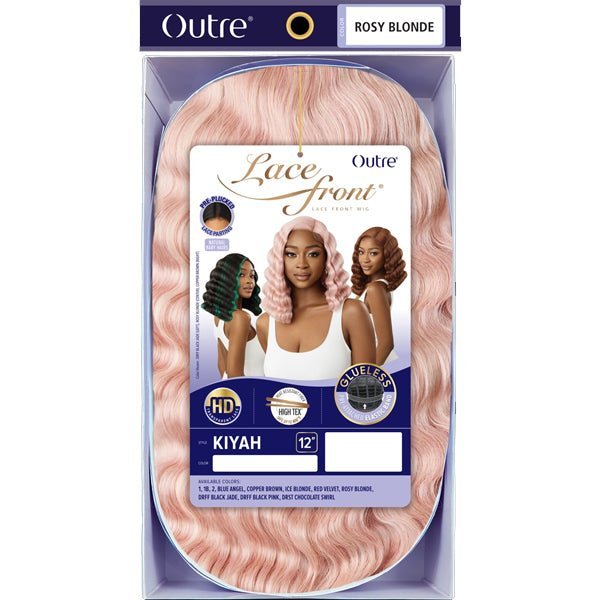 Outre Synthetic Swiss HD Lace Front Wig - KIYAH - EgoWigs.com