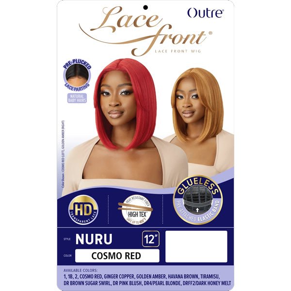 Outre Synthetic Swiss HD Lace Front Wig - NURU - EgoWigs.com