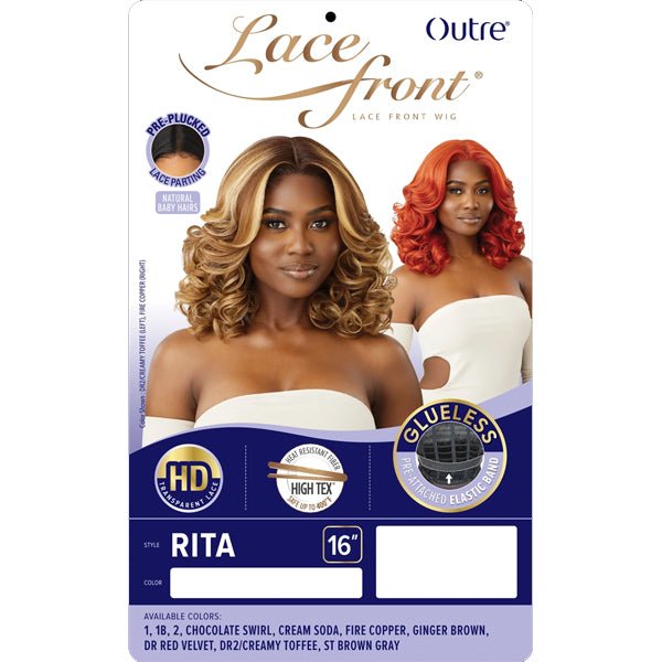 Outre Synthetic Swiss HD Lace Front Wig - RITA - EgoWigs.com