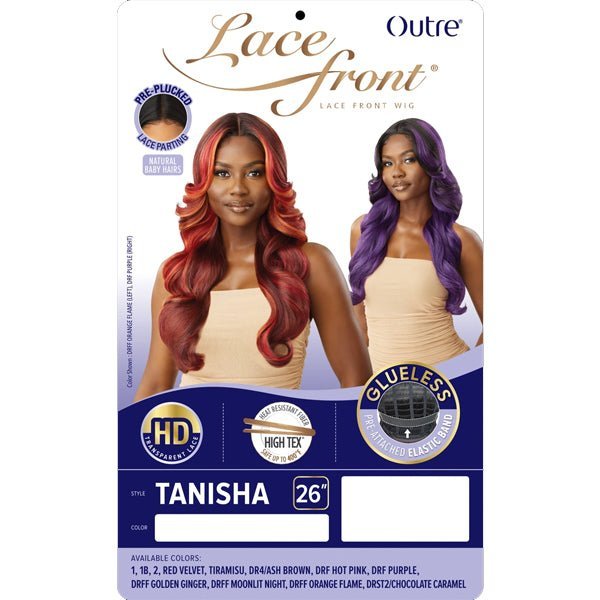 Outre Synthetic Swiss HD Lace Front Wig - TANISHA - EgoWigs.com