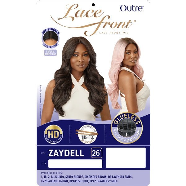 Outre Synthetic Swiss HD Lace Front Wig - ZAYDELL - EgoWigs.com