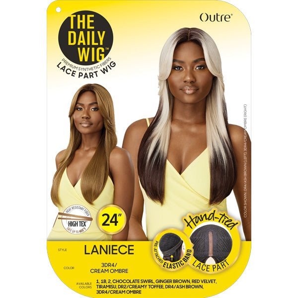 Outre The Daily Wig Synthetic Hair Lace Part Wig - LANIECE - EgoWigs.com