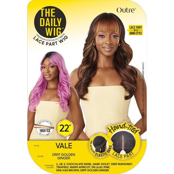 Outre The Daily Wig Synthetic Hair Lace Part Wig - VALE - EgoWigs.com