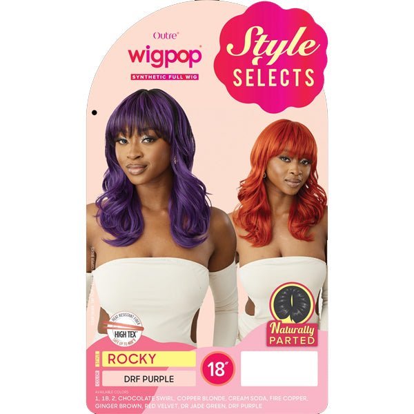 Outre Wigpop Synthetic Hair Full Wig - ROCKY - EgoWigs.com